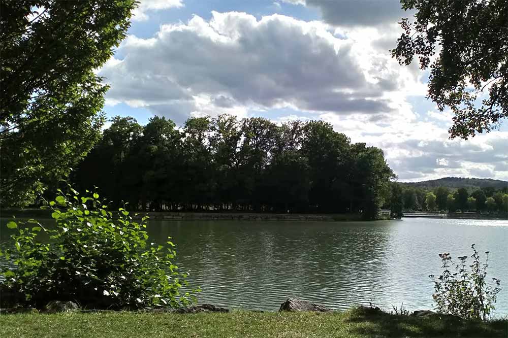 Lac de la Folie à Contrexeville
